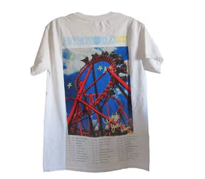 Travis Scott Roller Coaster T-Shirt White