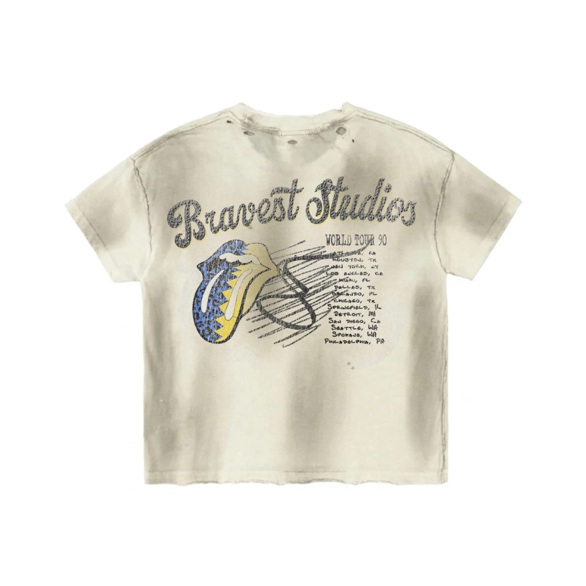 Bravest Studios Tour Tee White - Image 2