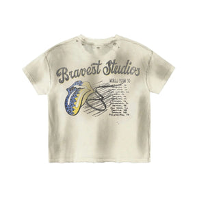 Bravest Studios Tour Tee White - Image 2