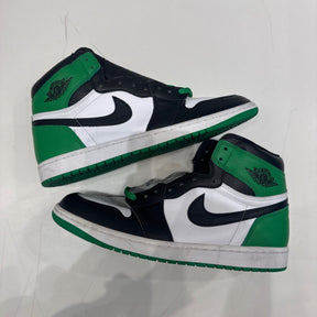 Jordan 1 Retro High OG Lucky Green Size 11.5 (Lightly Worn Pre-Owned) - Image 2