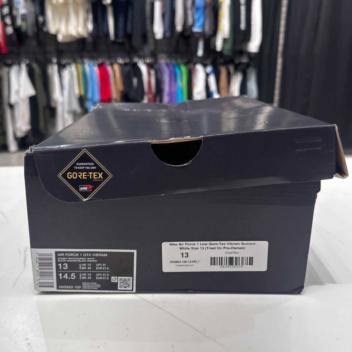 Nike Air Force 1 Low Gore-Tex Vibram Summit White - Image 7
