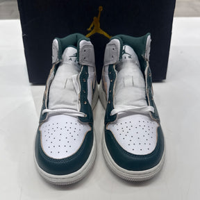 Jordan 1 Mid SE Oxidized Green (GS) - Image 4