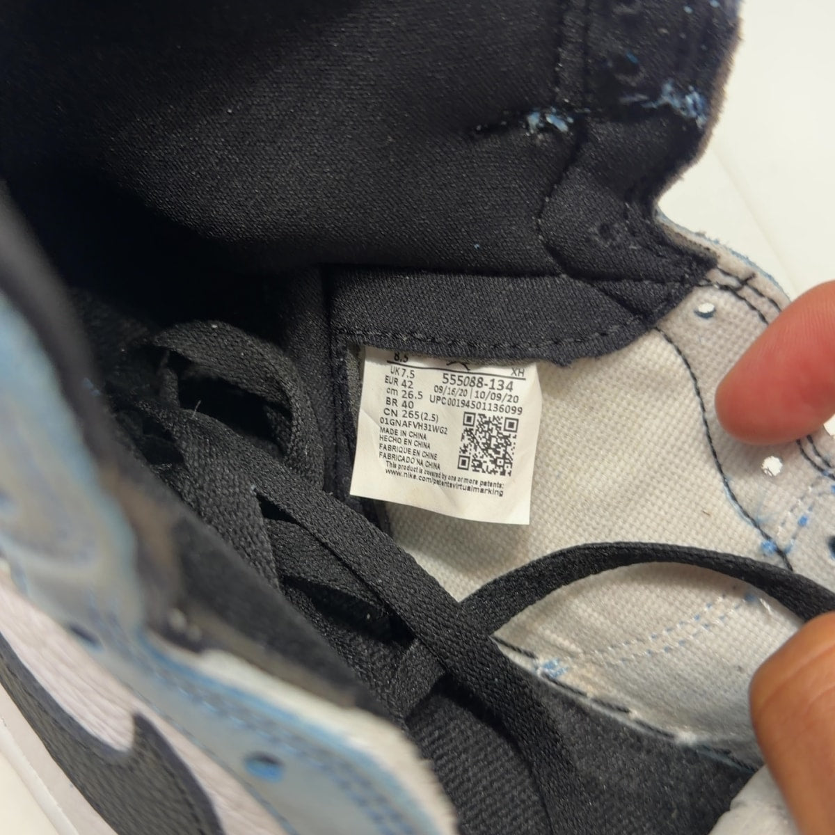 Jordan 1 Retro High OG University Blue - Image 6