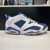 Jordan 6 Retro Low Ghost Green Size 9.5 (Lightly Worn Pre-Owned) - Image 1