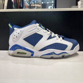 Jordan 6 Retro Low Ghost Green Size 9.5 (Lightly Worn Pre-Owned) - Image 1