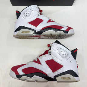 Jordan 6 Retro Carmine (2021) Size 9.5 (Moderately Worn Pre-Owned) - back