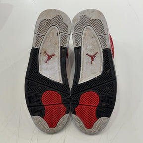 Jordan 4 Retro Red Cement Size 10 (Moderately Worn Pre-Owned)
