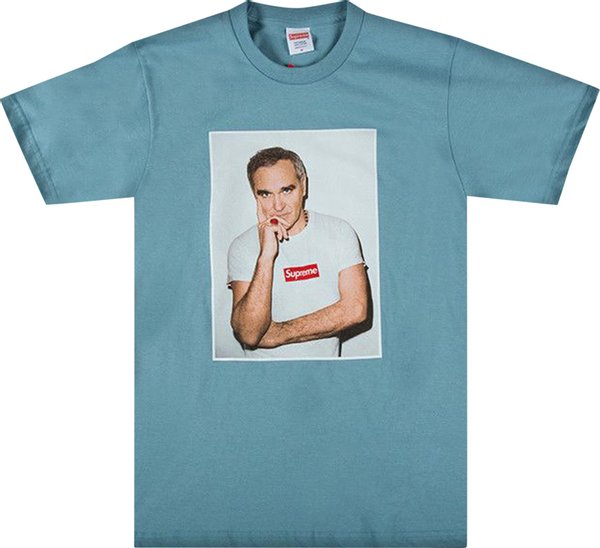 Supreme Morrissey Tee Slate Blue