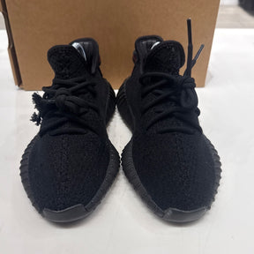 adidas Yeezy Boost 350 V2 Black Red Size 6.5 (Moderately Worn Pre-Owned) - Image 4