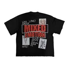 Mixed Emotions Black Lost Identity tee