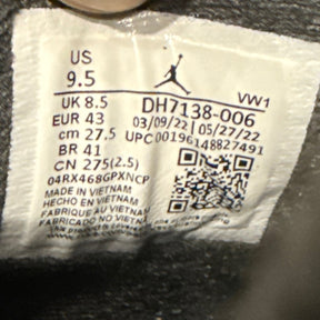 Jordan 4 Retro SE Black Canvas Size 9.5 (Moderately Worn Pre-Owned) - Image 6