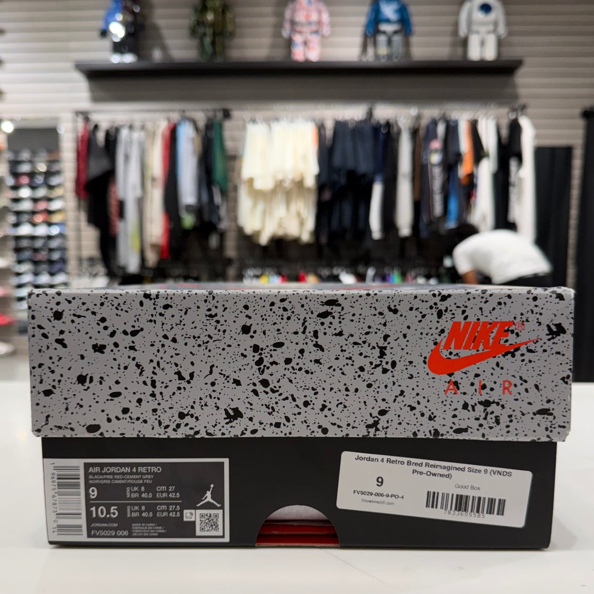 Jordan 4 Retro Bred Reimagined - Image 6