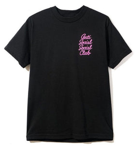 Anti Social Social Club Pink Cursive Tee