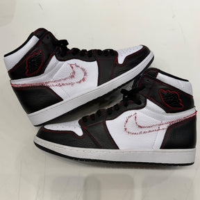 Jordan 1 Retro High Defiant White Black Gym Red - Image 2