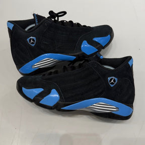 Jordan 14 Retro Black University Blue (2026) Size 8.5 (VNDS Pre-Owned) - Image 2