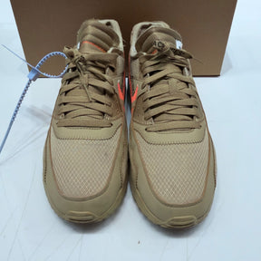 Nike Air Max 90 Off-White Desert Ore Size 10 (Lightly Worn Pre-Owned) - Image 4