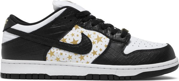 Nike SB Dunk Low “Supreme - Stars - Black"