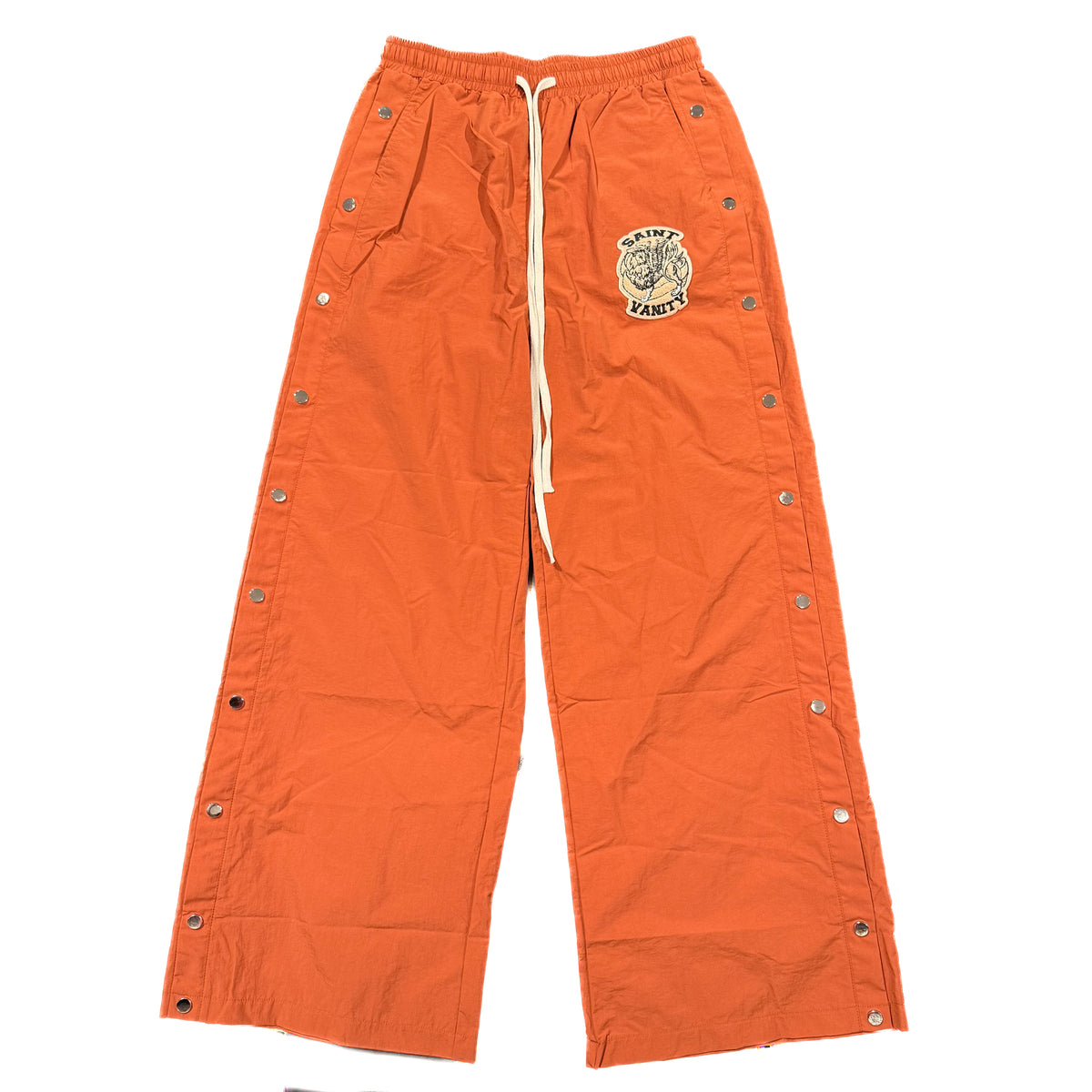 Saint Vanity Wide Nylon Pants Orange