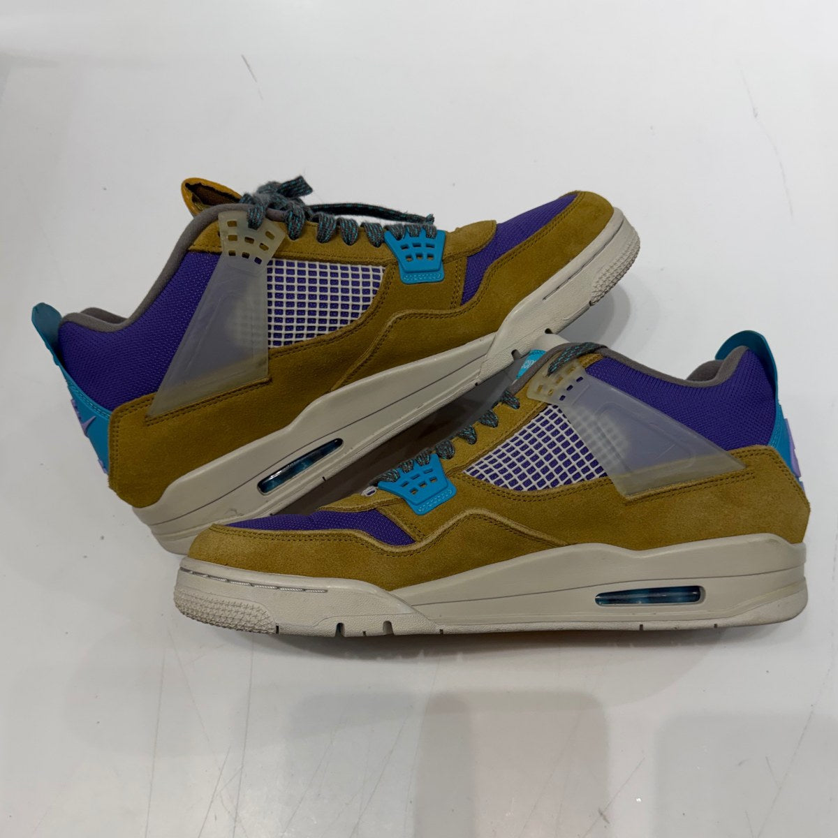 Jordan 4 Retro SP 30th Anniversary Union Desert Moss Size 13 (Lightly Worn Pre-Owned) - Image 3