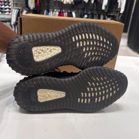 adidas Yeezy Boost 350 V2 Black Red Size 6.5 (Moderately Worn Pre-Owned) - Image 5