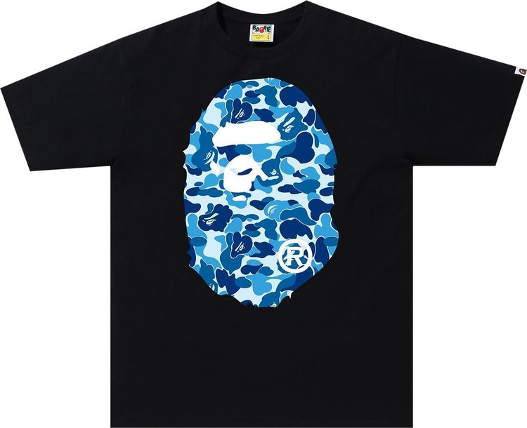 ABC Camo Big Ape Head Black/Baby Blue