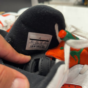 Jordan 6 Retro Gatorade Like Mike White Size 8.5 (Lightly Worn Pre-Owned) - Image 7