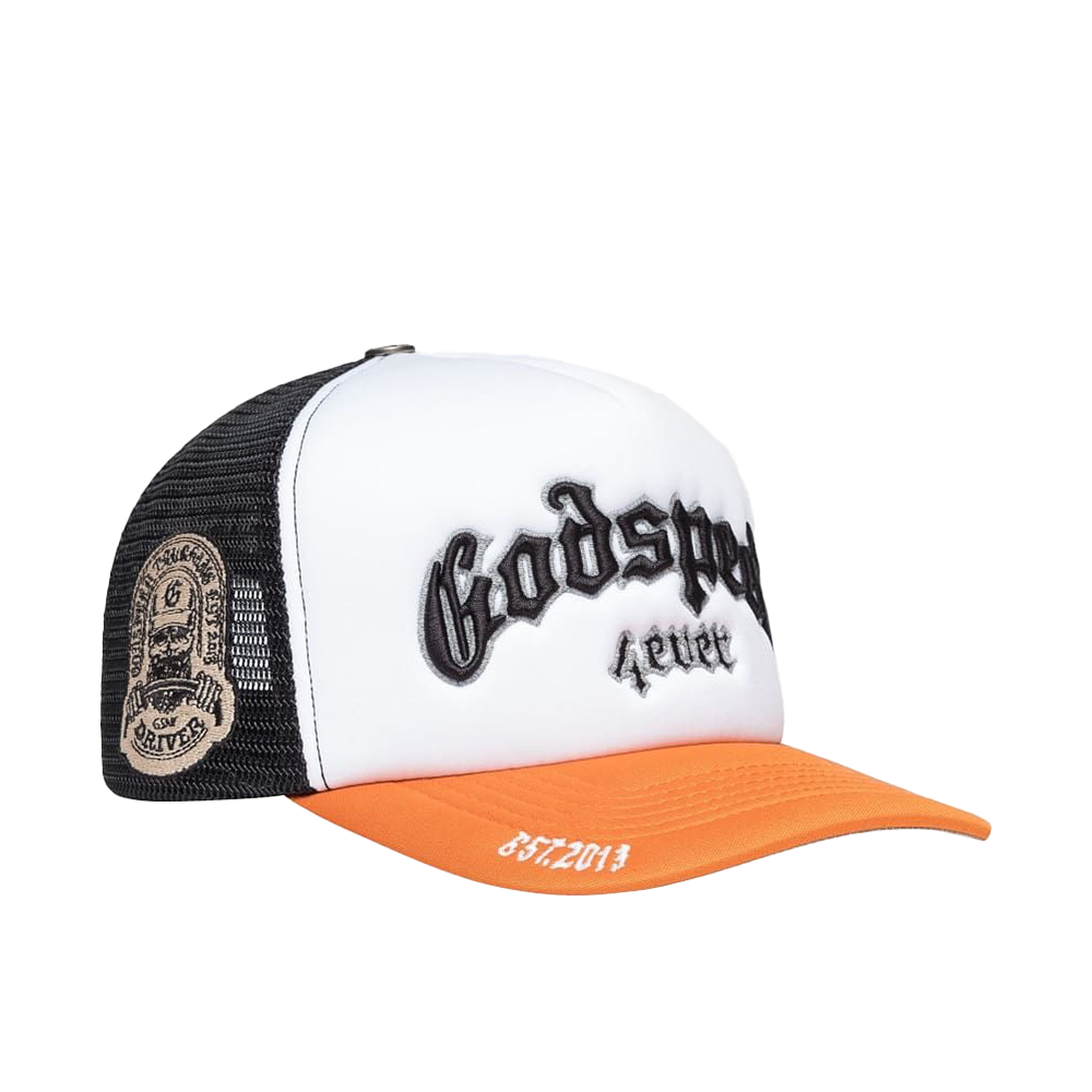 GODSPEED GS 4EVER FOAM TRUCKER HAT (Blk/Orange)