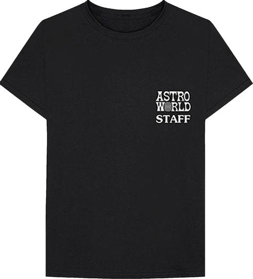 Travis Scott Astroworld Staff Tee Black