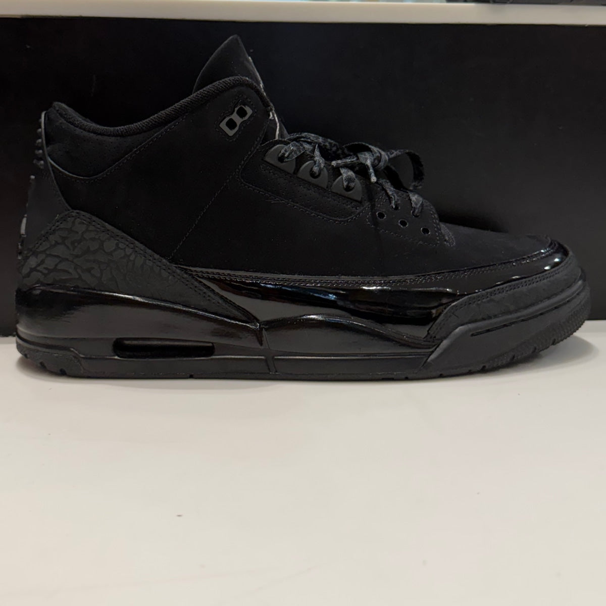 Jordan 3 Retro Black Cat (2025) Size 13 (Lightly Worn Pre-Owned) - Image 1