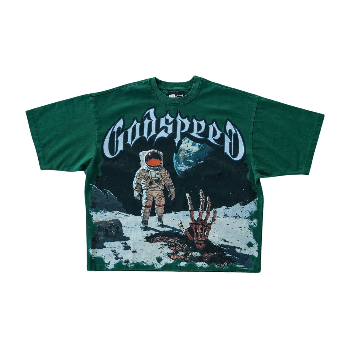 GODSPEED First Contact Tee Emerald Wash