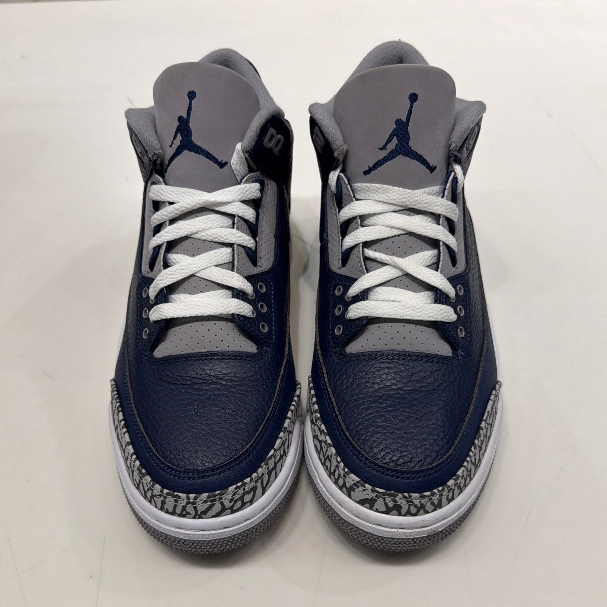Jordan 3 Retro Georgetown (2021) Size 9.5 (Moderately Worn Pre-Owned) - Image 4
