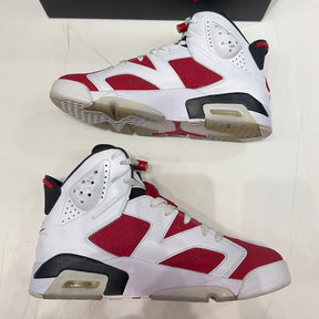 Jordan 6 Retro Carmine (2021) Size 9.5 (Moderately Worn Pre-Owned) - side