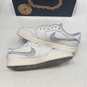 Jordan 1 Retro AJKO Low SP Union White Canvas Size 12.5 (Moderately Worn Pre-Owned) - side