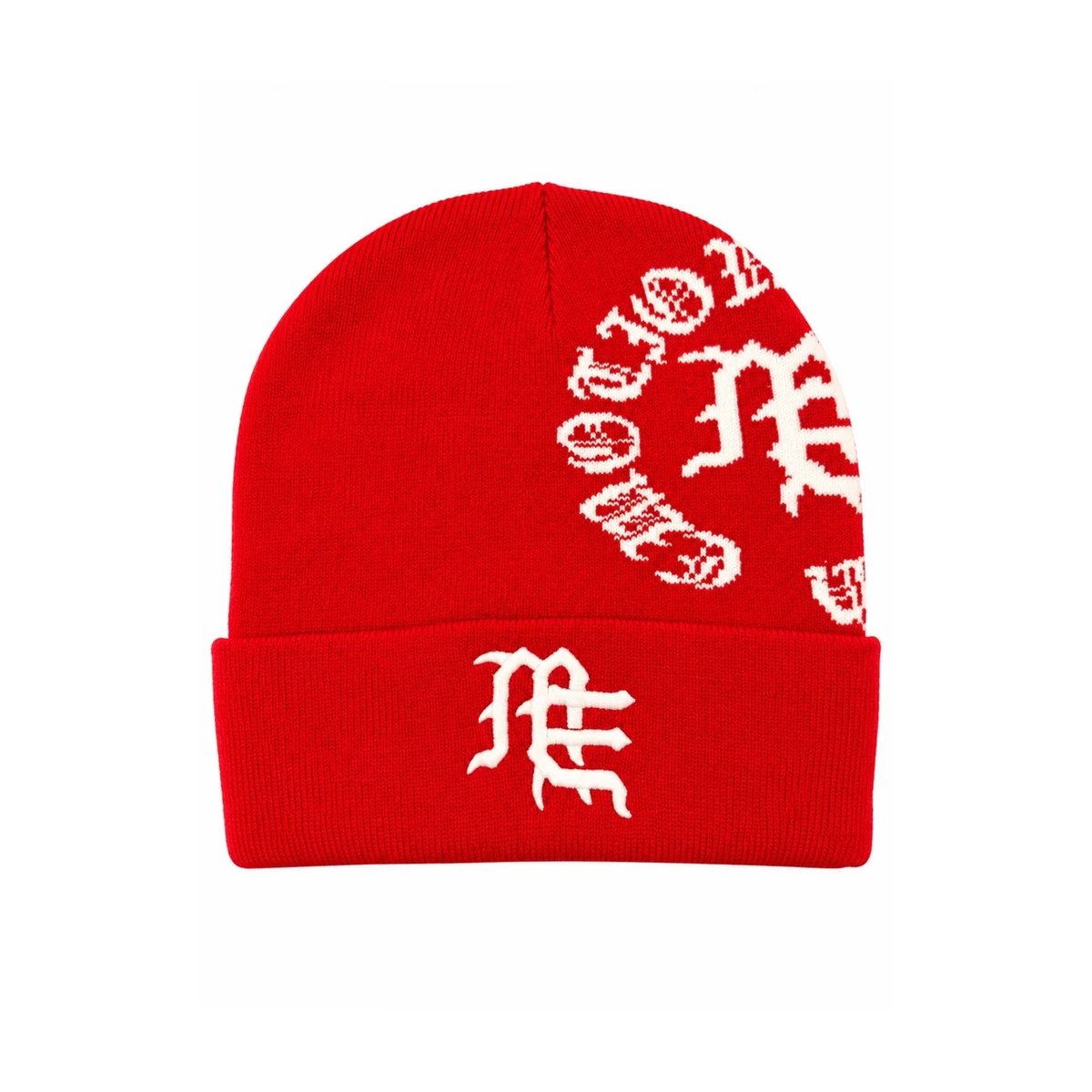 Mixed Emotions Red Logo Beanie