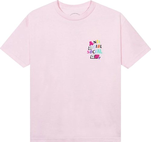 Anti Social Social Club The Real Me Tee Pink