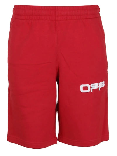 Off-White Airport Tape Sweatshorts