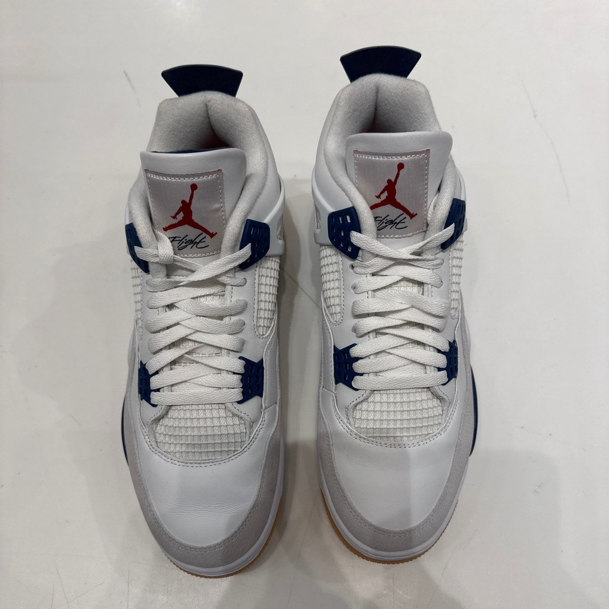 Jordan 4 Retro SB Navy Size 12 (Tried On Pre-Owned) - Image 6