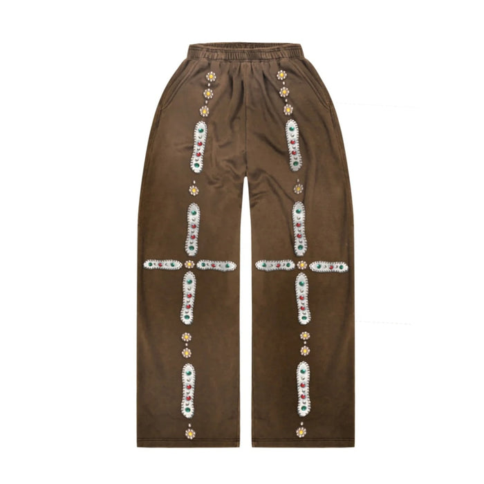 Bravest Studios Brown Sapphire Baggy Sweatpants