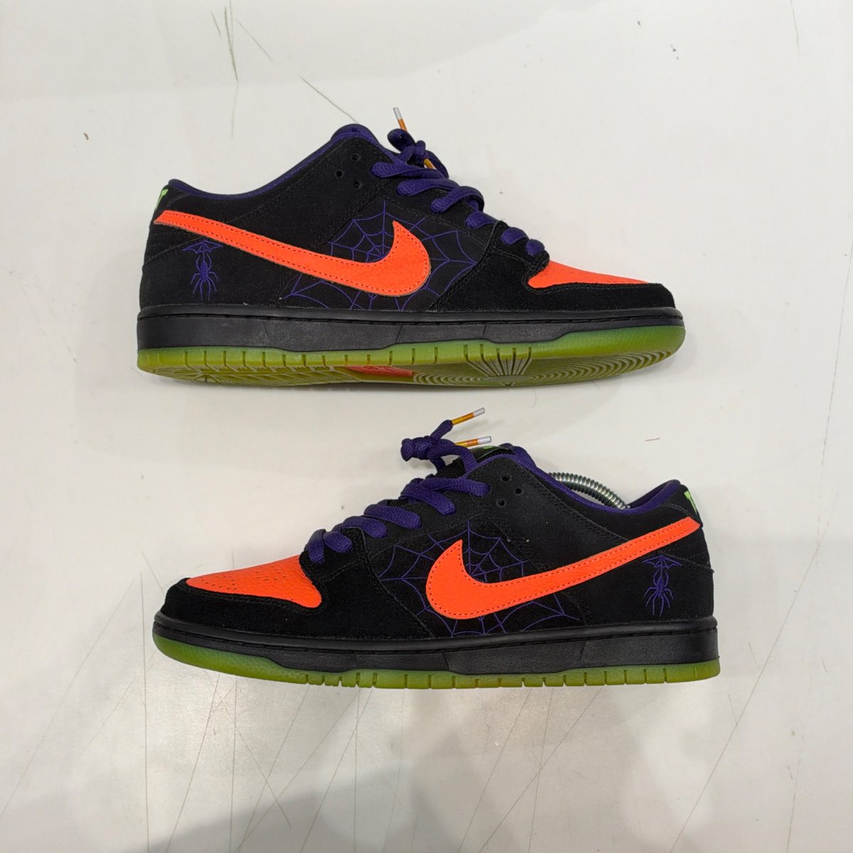 Nike SB Dunk Low Night of Mischief Halloween Size 9.5 (Lightly Worn Pre-Owned) - back