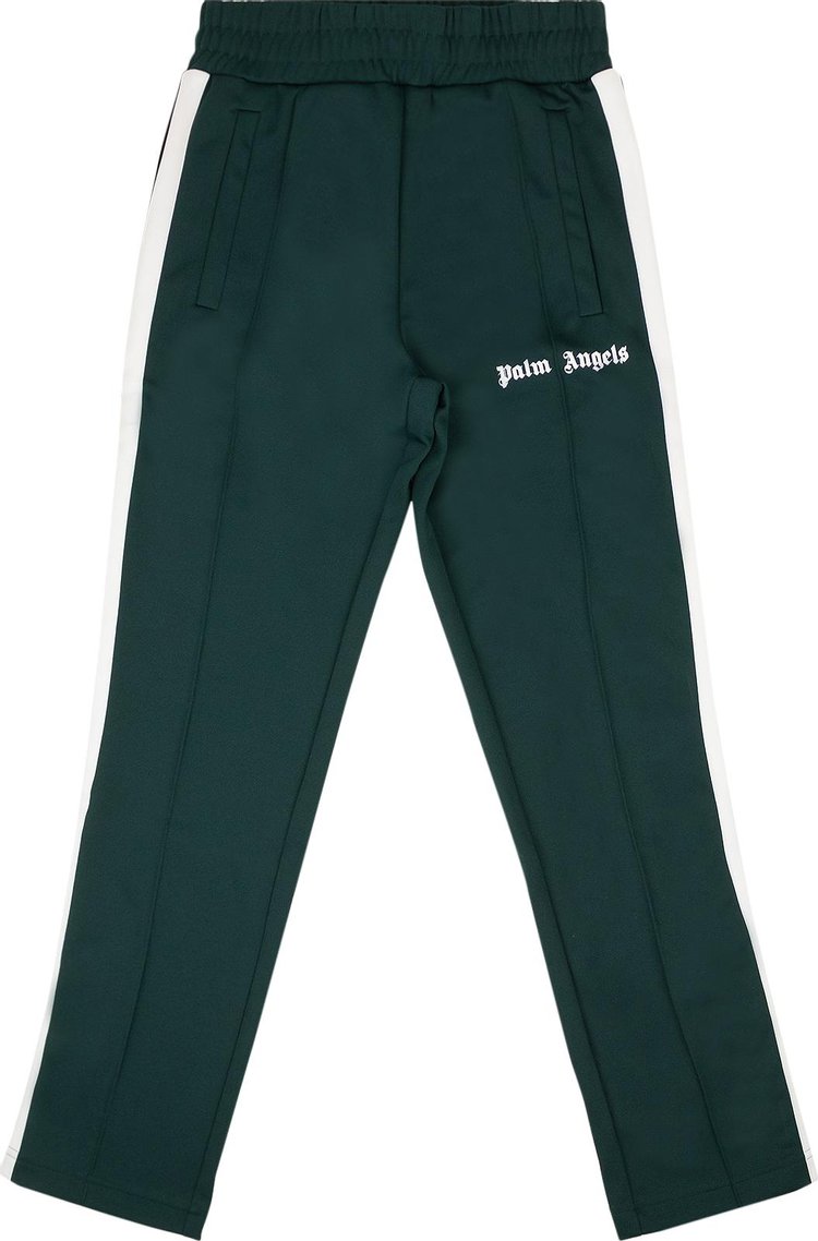 Palm Angels Classic Track Pants Green/White