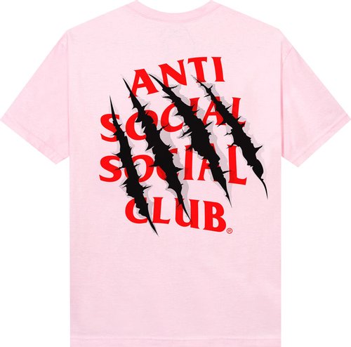 Anti Social Social Club After Us T-shirt Pink