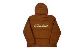 Sinclair Script Puffer Jacket 2.0 Chocolate