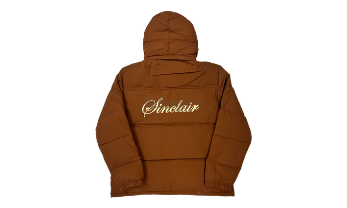 Sinclair Script Puffer Jacket 2.0 Chocolate