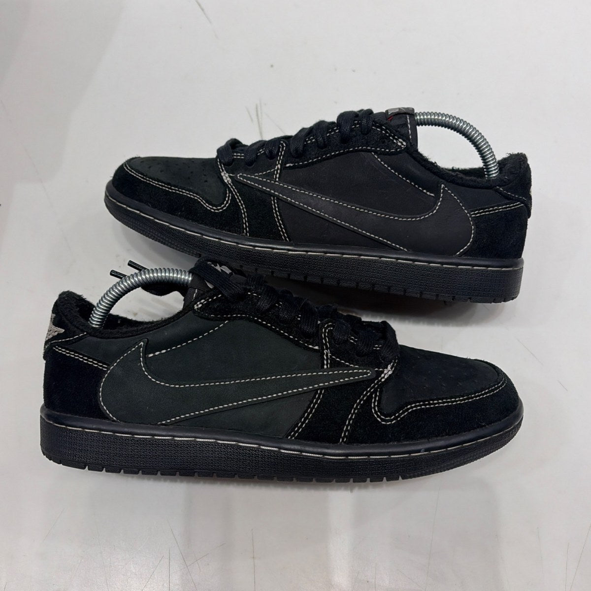 Jordan 1 Retro Low OG SP Travis Scott Black Phantom Size 8.5 (Moderately Worn Pre-Owned) - back