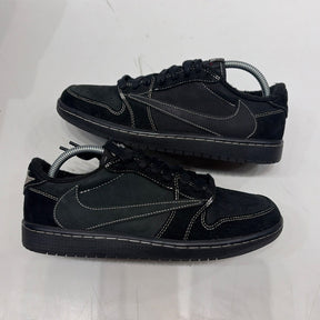 Jordan 1 Retro Low OG SP Travis Scott Black Phantom Size 8.5 (Moderately Worn Pre-Owned) - back