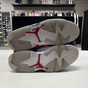 Jordan 6 Retro Carmine (2021) Size 12 (Moderately Worn Pre-Owned) - sole