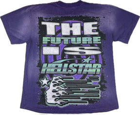 Hellstar Goggles T-Shirt Purple