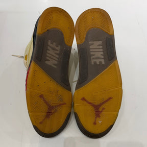 Jordan 5 Retro Off-White Sail Size 14 (Lightly Worn Pre-Owned) - Image 6