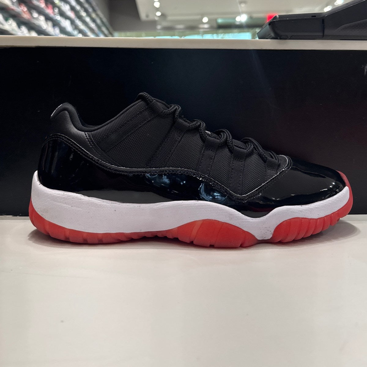 Jordan 11 Retro Low Bred (2025) Size 12 (Lightly Worn Pre-Owned) - Image 2