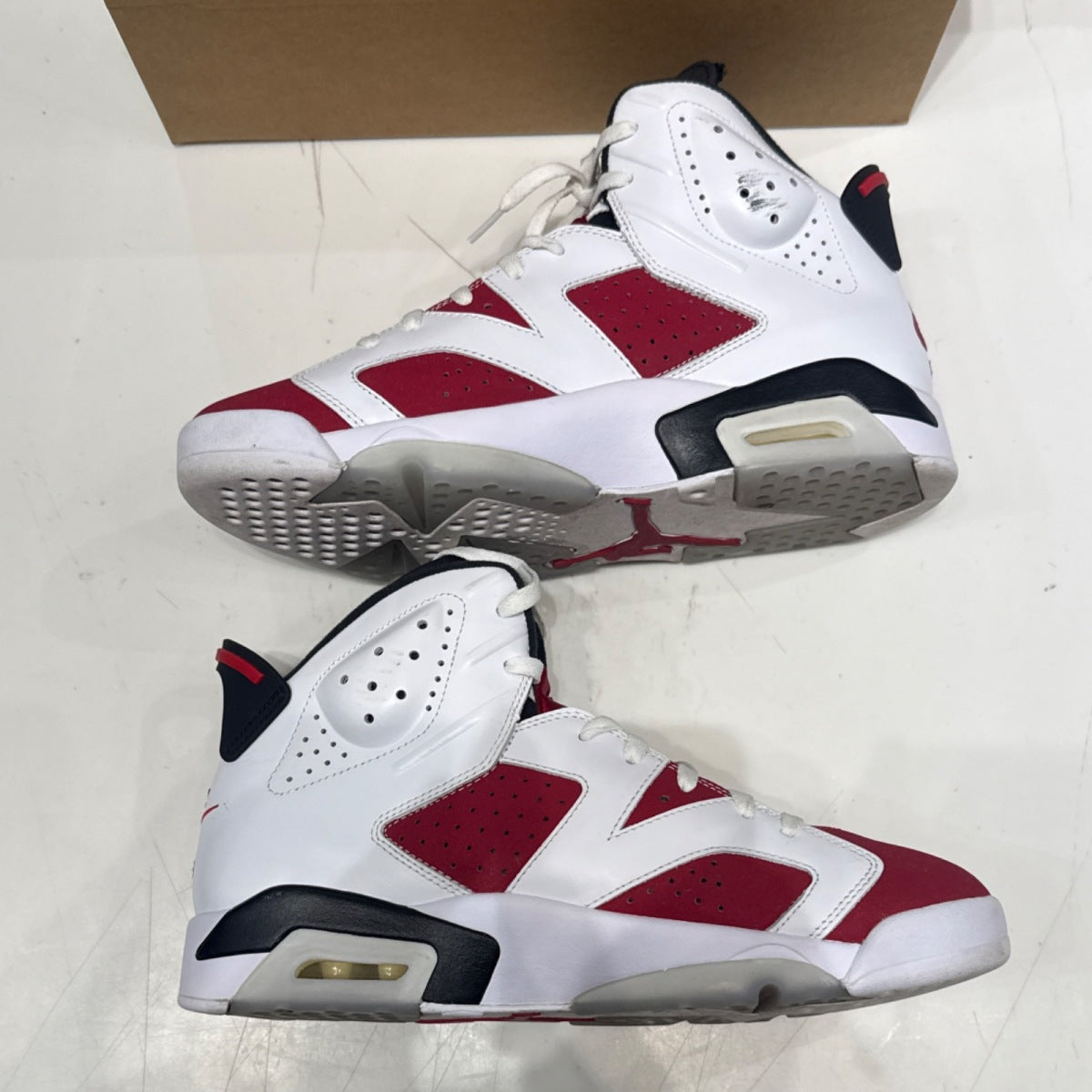 Jordan 6 Retro Carmine (2021) Size 10.5 (Lightly Worn Pre-Owned) - Image 3